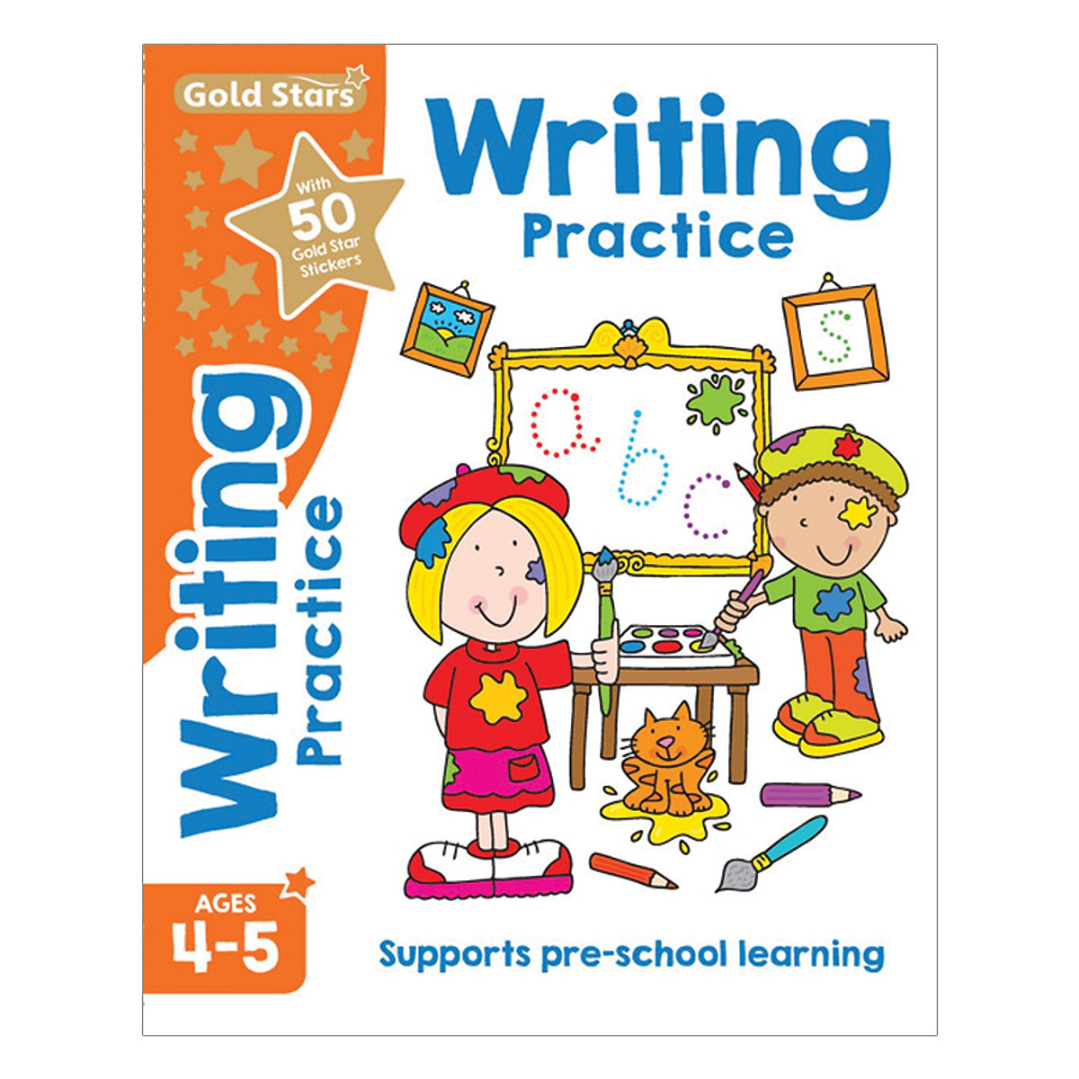 Gold Stars - Writing Practice Ages 4-5