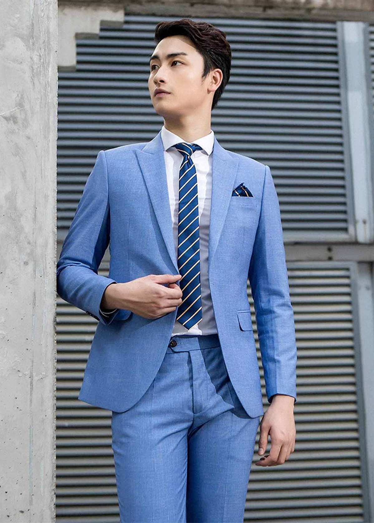 Bộ vest nam Biluxury 4AVBB005BEV cao cấp chính hãng Biluxury