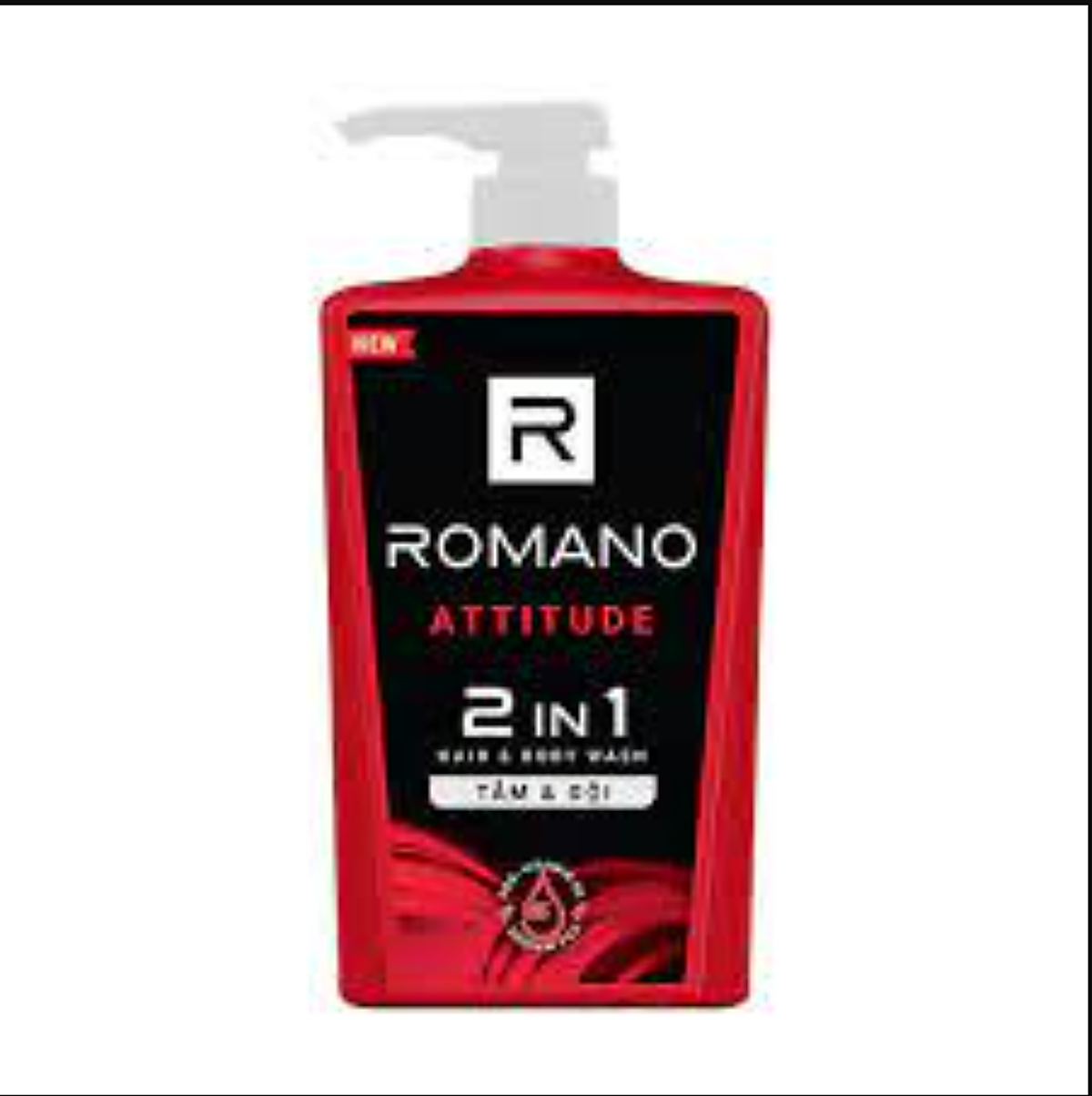 Dầu Tắm gội 2 trong 1 Romano Attitude - 650g