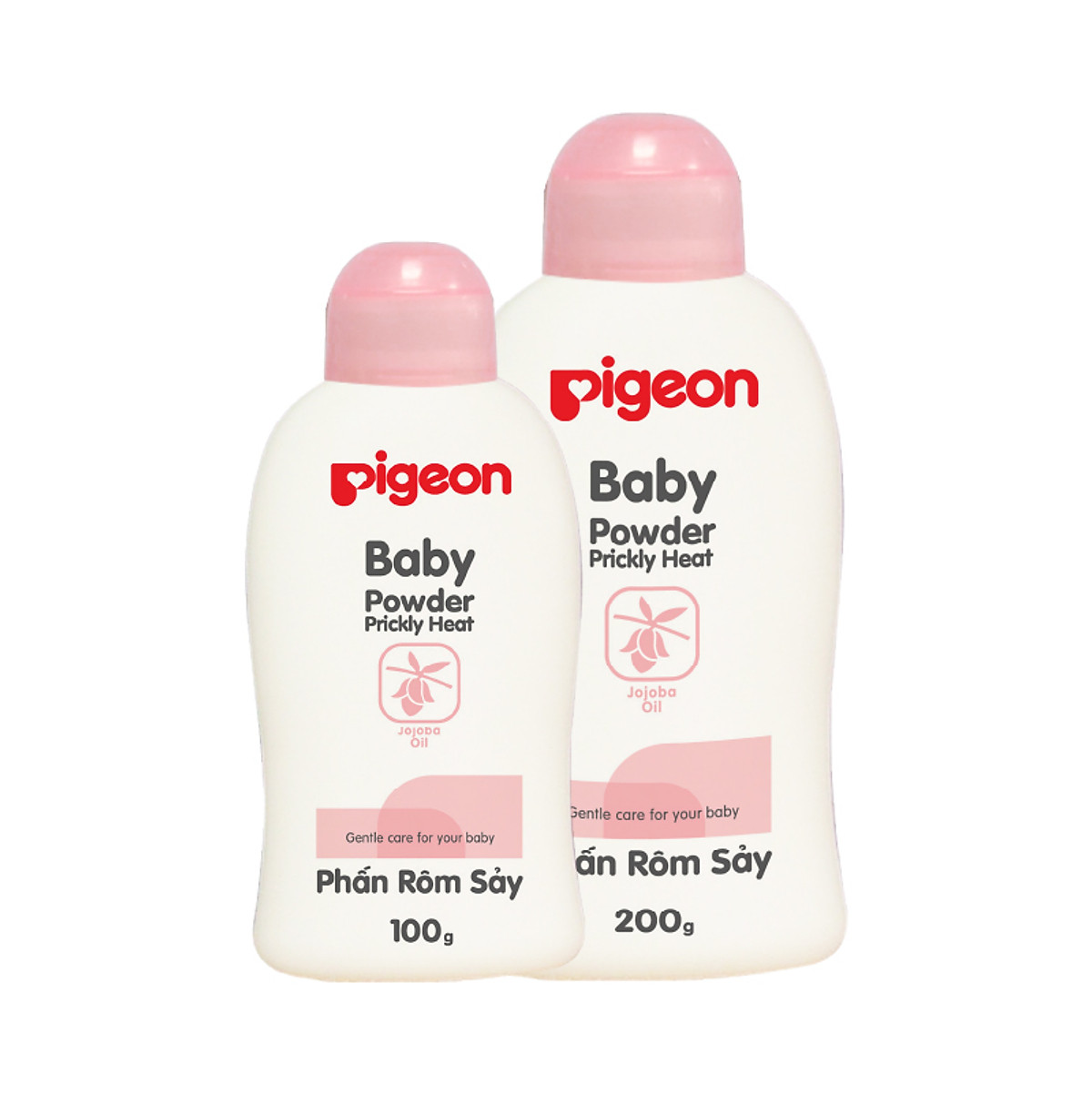 Phấn rôm sẩy Pigeon nắp màu 100g/200g