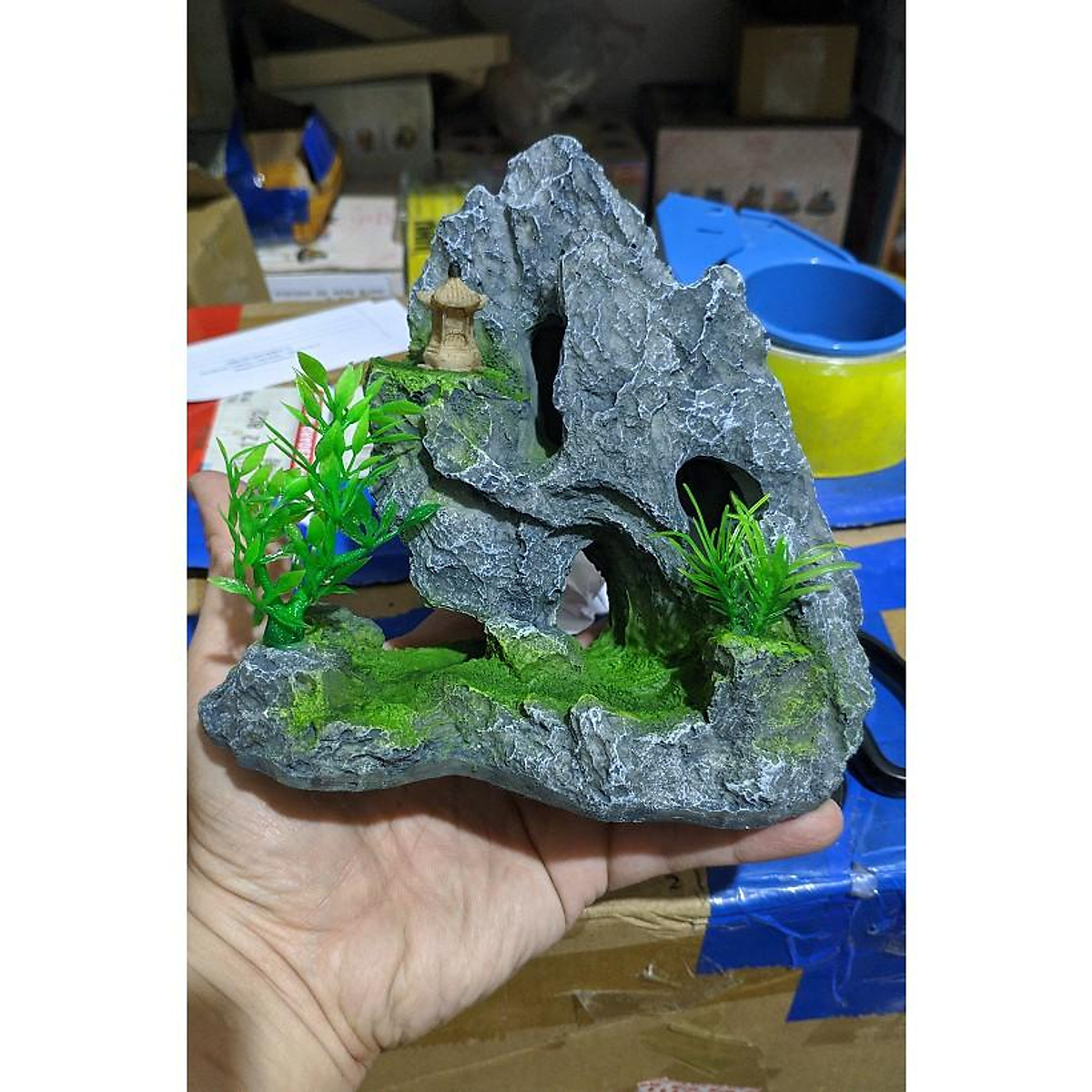 Hòn non bộ bằng nhựa đúc đẹp 