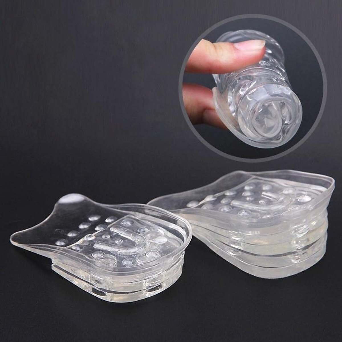 Lót giày tăng chiều cao 3 cm - 10 miếng dùng cho 1 đôi giày