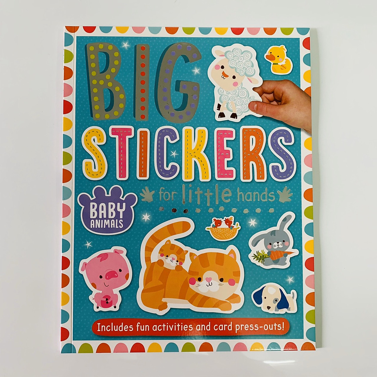 Mua Big Stickers for Little Hands: Baby Animals- Miếng Stickers Chủ Đề Động Vật Mua Big Stickers for Little Hands: Baby Animals- Miếng Stickers Chủ Đề Động Vật