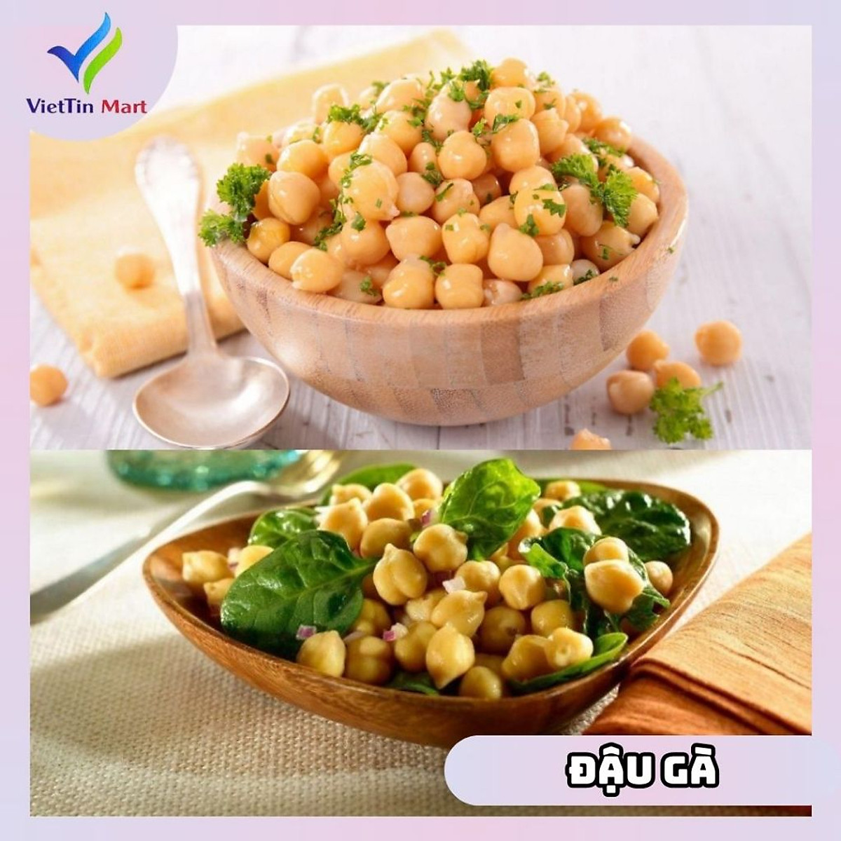 Đậu Gà Hữu Cơ Viettin Mart 1kg