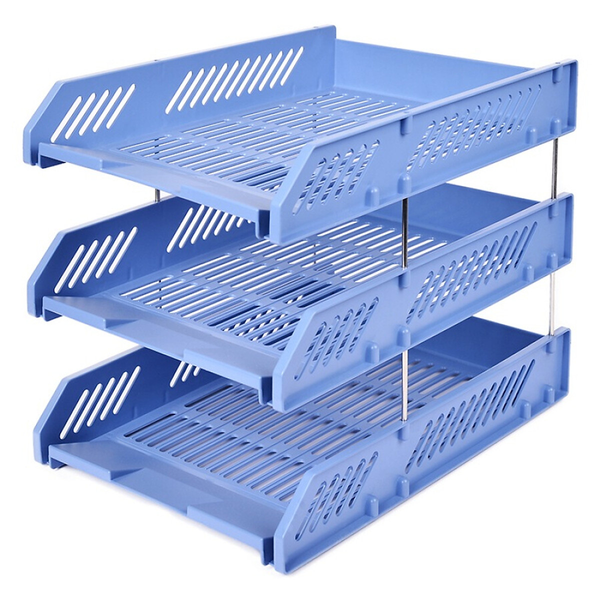 B2060 thick reinforcement threetier file disk / file basket