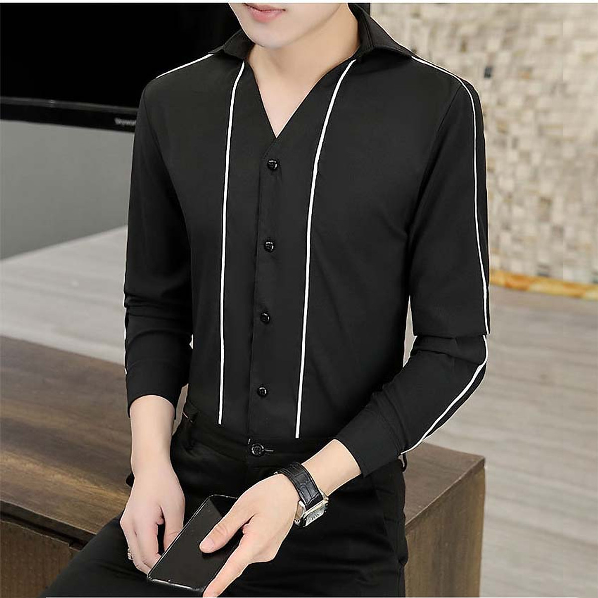 Áo sơ mi nam giá sỉ #48 Áo sơ mi nam giá sỉ