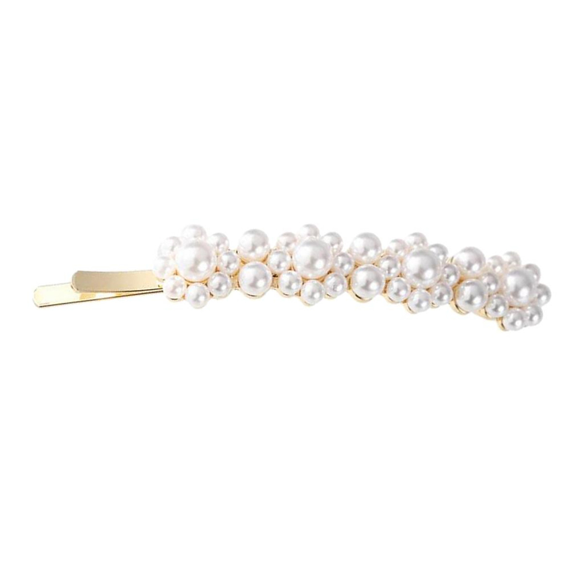 Mua Ladies Faux Pearls Hair Pin Korean Slide Hair Clip Clamp Hair Jewelry - Silver tại Magideal2 Mua Ladies Faux Pearls Hair Pin Korean Slide Hair Clip Clamp Hair Jewelry - Silver tại Magideal2