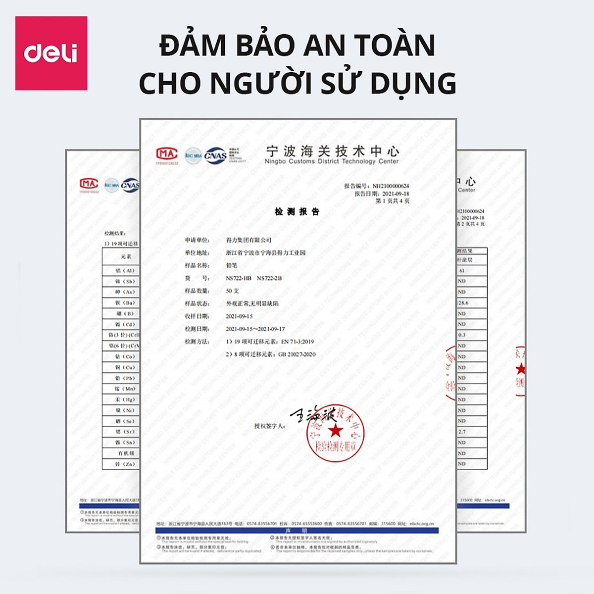 Bút Chì 2B Gỗ Nusign Cao Cấp Deli - Chì Đậm Tô Trắc Nghiệm Làm Bài Kiểm Tra Nhạy Với Máy Chấm Thi Học Sinh Văn Phòng