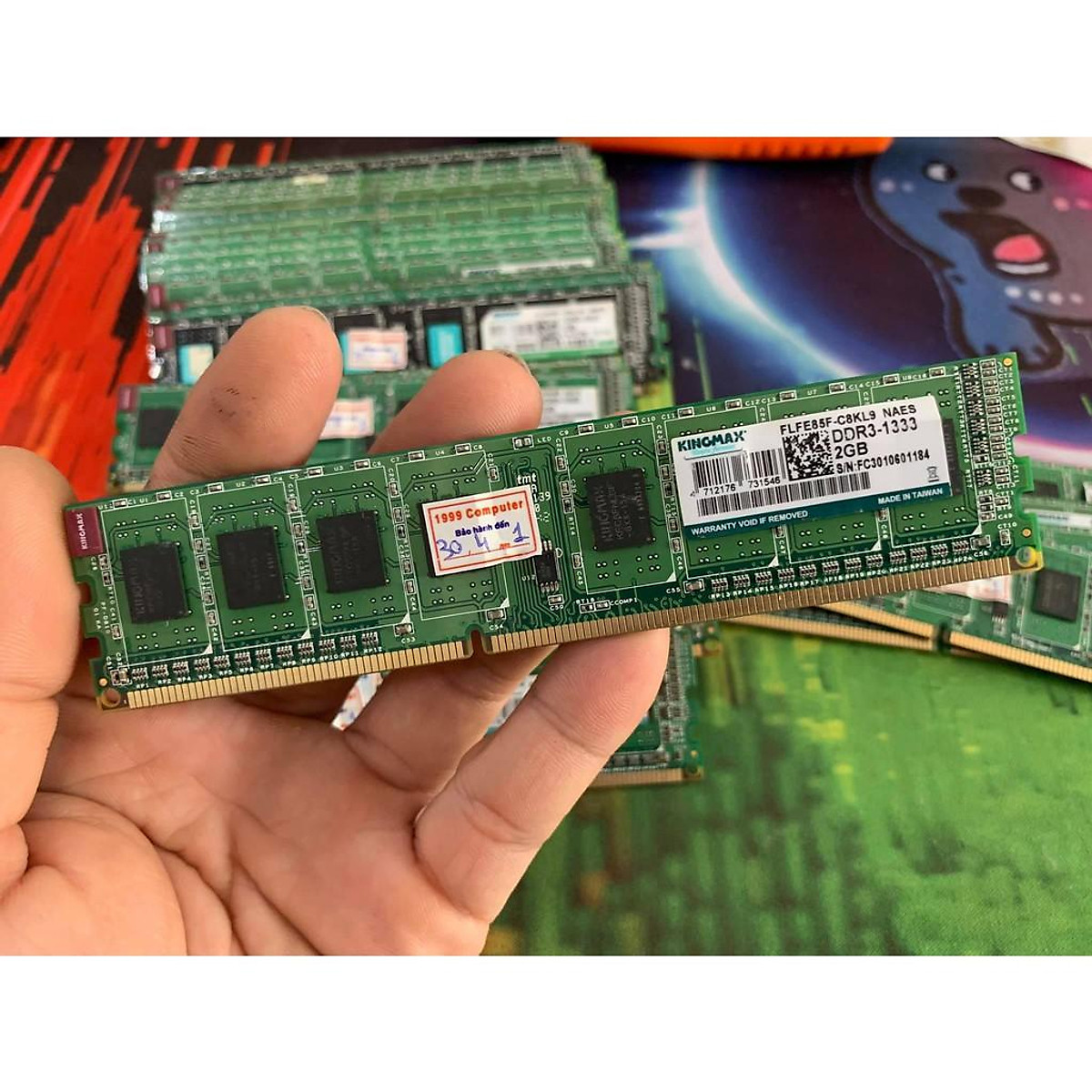Ram KingMax PC DDR3 2GB bus 1333 - Hàng Chính Hãng - RAM Desktop