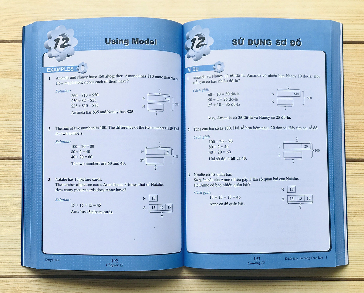 Sách - Đánh thức tài năng toán học 1 - Toán lớp 1, lớp 2 ( 7 - 8 tuổi ) - Á Châu Books