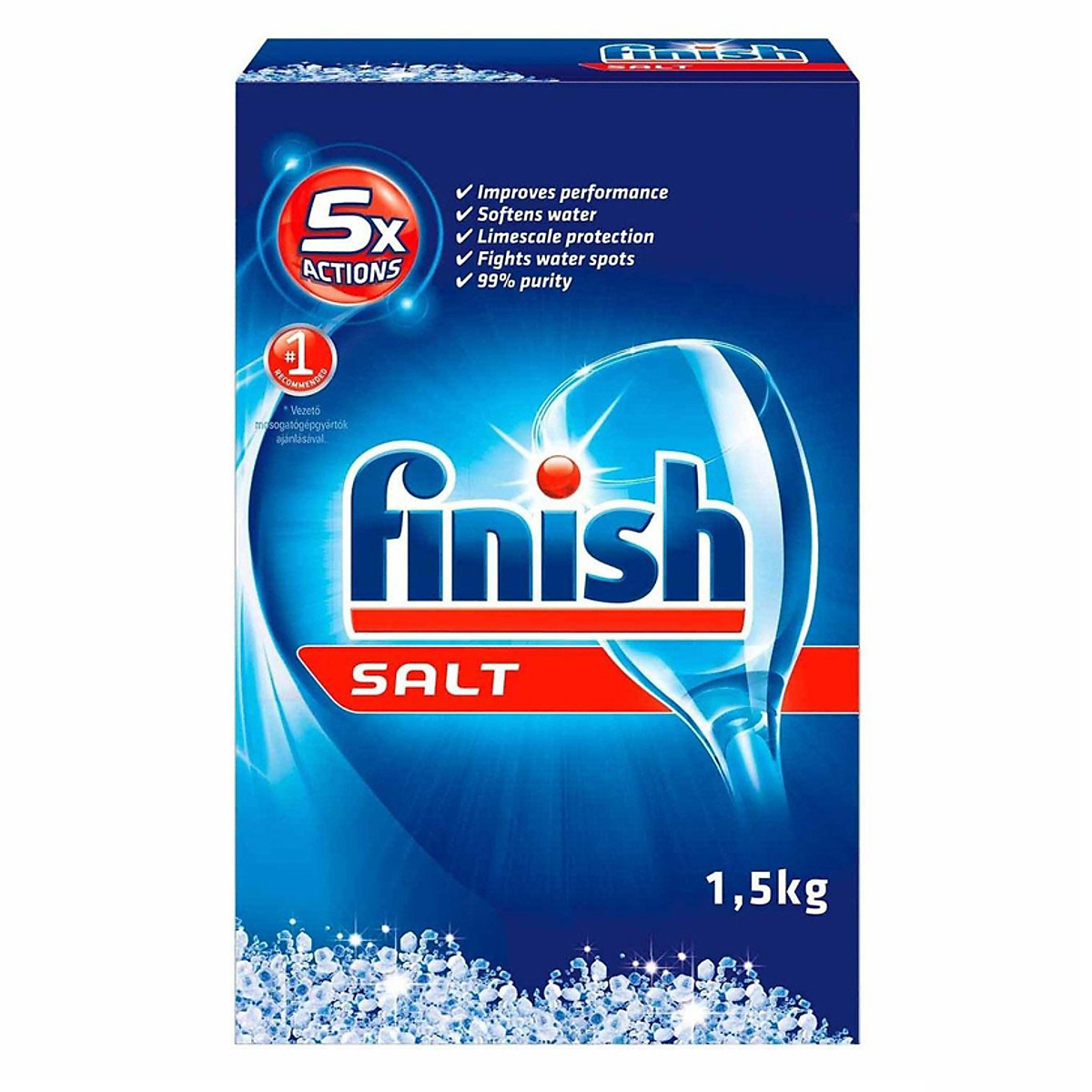 Muối rửa chén Finish Dishwasher Salt 1,5kg QT017383 - Nước rửa chén
