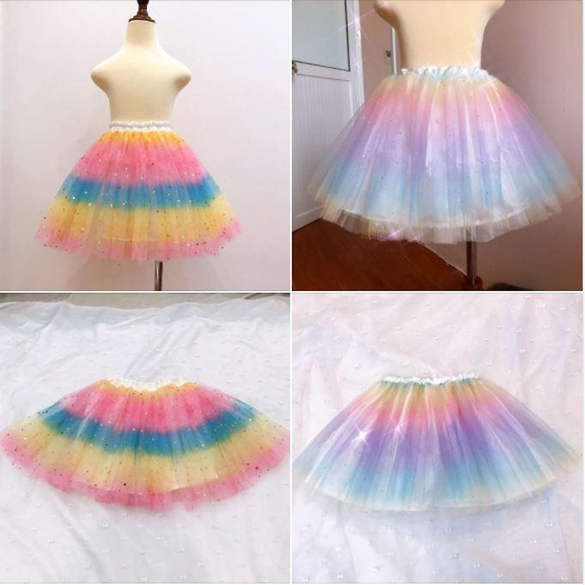 váy công chúa Pony cầu vồng ngựa thần  shushibabyshop