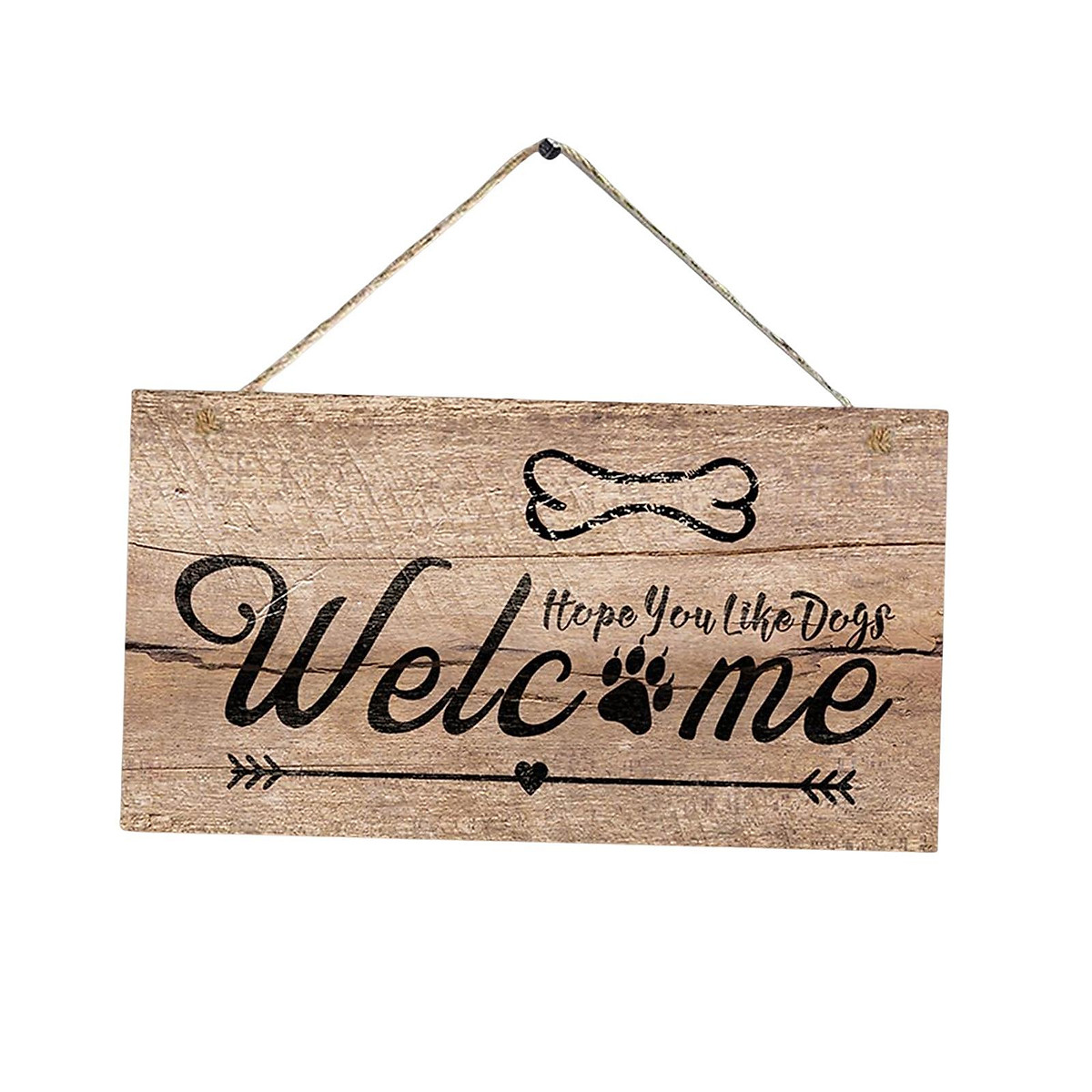 Welcome Sign for Front Door Wall Art Decor for Holiday Window ...