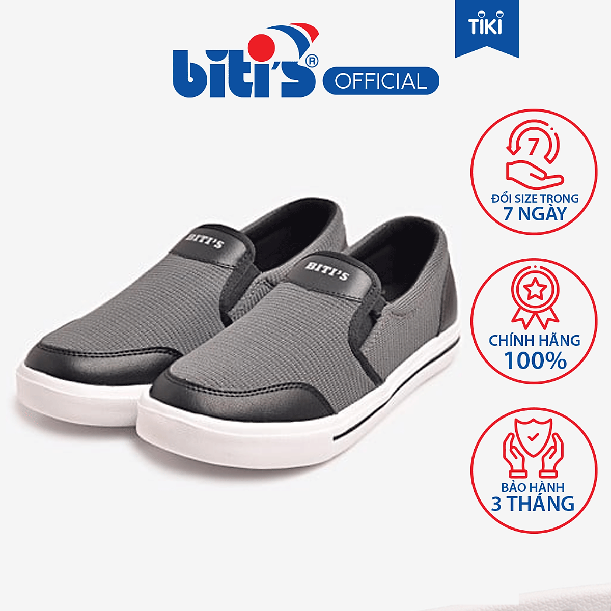 Giày Thể Thao Nam Biti's DSM074500XAM (Xám)