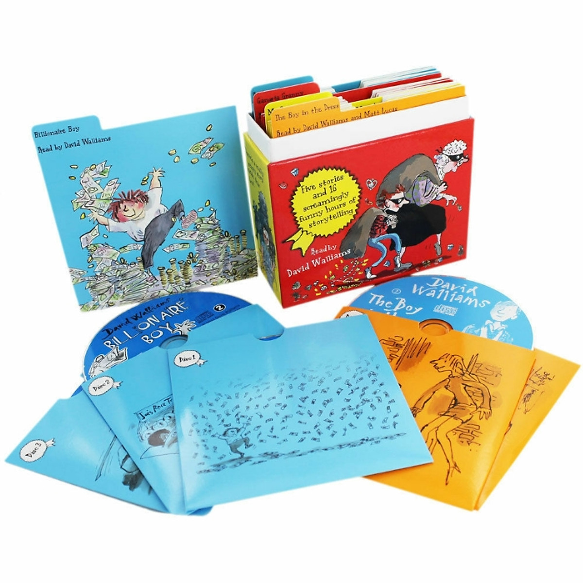 Sách tiếng Anh - The World of David Walliams CD Collection