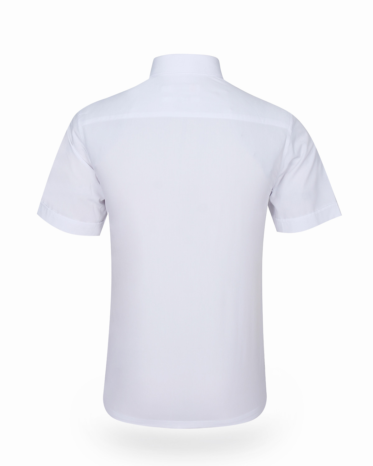 Áo sơ mi nam tay ngắn FORM SUÔNG LAI BẰNG Khatoco A1MN438T2-CNTR010-2401-N-TRẮNG TRƠN