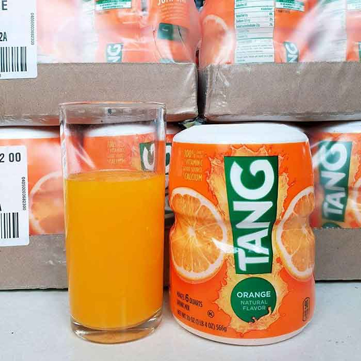 Bột pha nước Cam Tang Orange Naranja Mỹ - Bổ sung vitamin c, canxi - tăng sức đề kháng, sản xuất collagen, nhanh lành, chống oxy hóa - QuaTangMe Extaste
