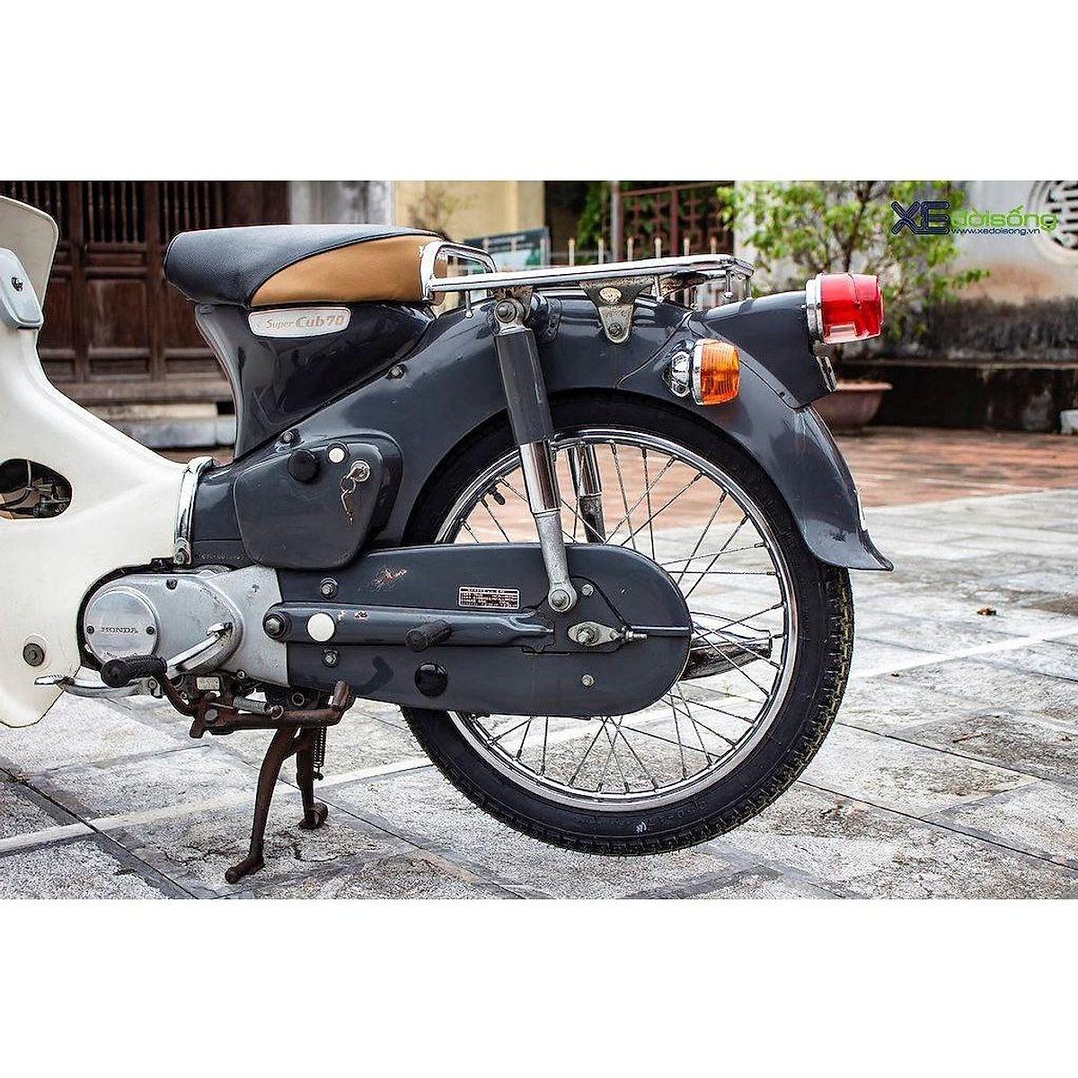 Honda Custom 70 đỏ Honda Cub 78 đều HQCN xe zin siêu đẹp  5giay