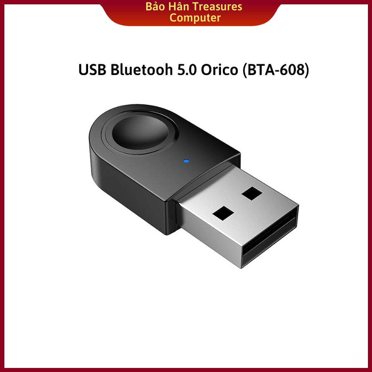 Thiết bị kết nối Bluetooth 5.0 qua USB ORICO BTA-608- Hàng Chính Hãng