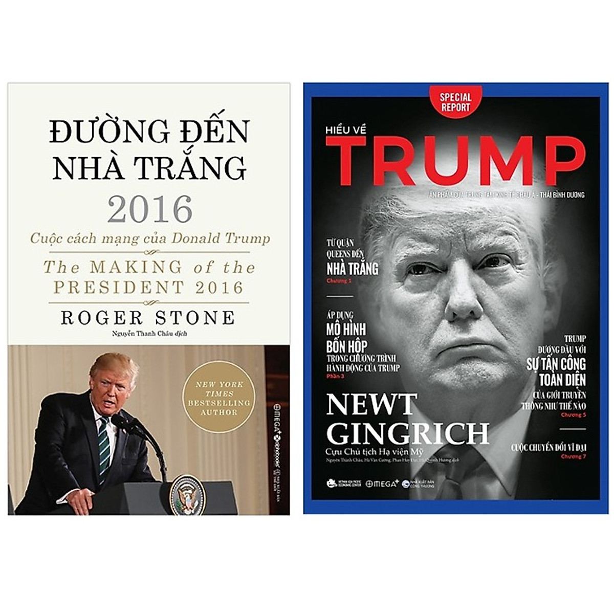 Combo Sách Về Donald Trump : Đường Đến Nhà Trắng 2016 + Hiểu Về Trump