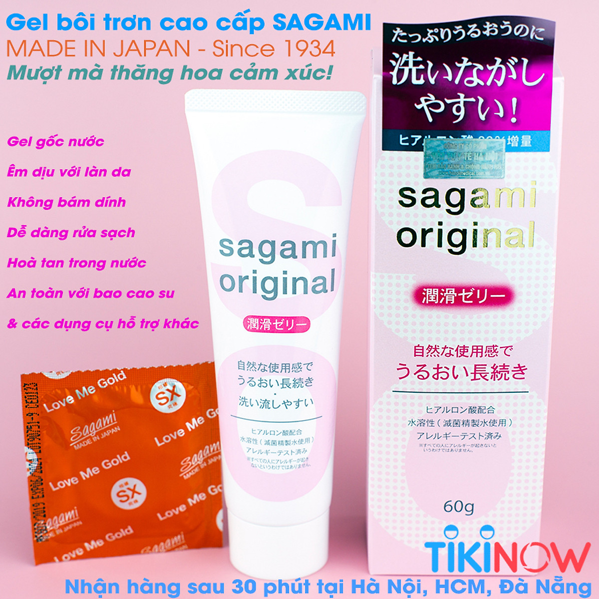 Bao Cao Su Gai Kéo Dài Thời Gian Của Nhật Bản Sagami Xtreme Feel Long (Hộp 10 Chiếc) Không Mùi Cao Su - Tặng 1 Chiếc BCS Power Men - Che Tên Sản Phẩm