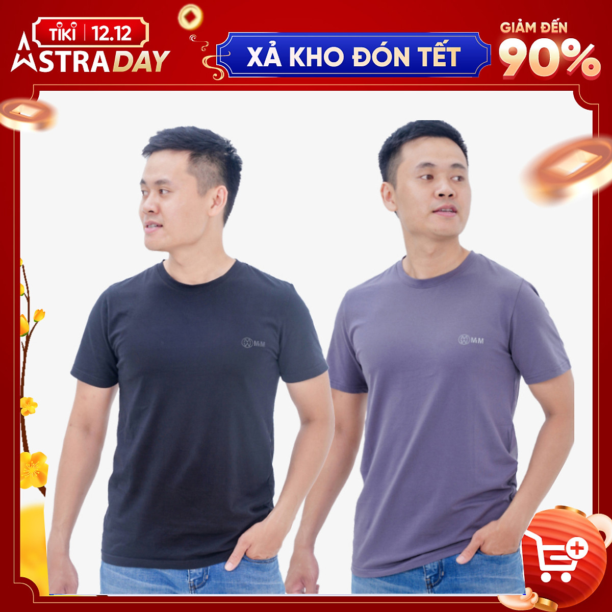 Mua Combo 2 Áo thun nam Cotton Compact Premium trẻ trung thấm hút mồ hôi, co giãn 4 chiều MRM Manlywear - Đen Ghi - Size XL ( 70 - 78 Kg) tại MRM Manlywear Official Mua Combo 2 Áo Thun Nam Cotton Compact Premium Trẻ Trung Thấm Hút Mồ Hôi, Co Giãn 4 Chiều Mrm Manlywear - Đen Ghi - Size Xl ( 70 - 78 Kg) Tại Mrm Manlywear Official