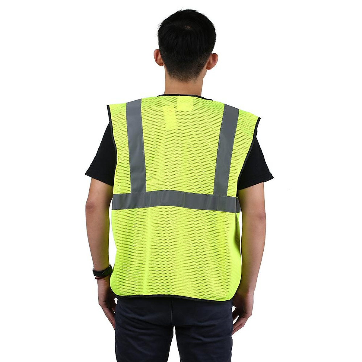 Salzmann 3M MultiPocket Safety Vest  Reflective High Visibility Vest   Made with 3M Reflective Material  Meets ANSIISEA107  Amazoncom