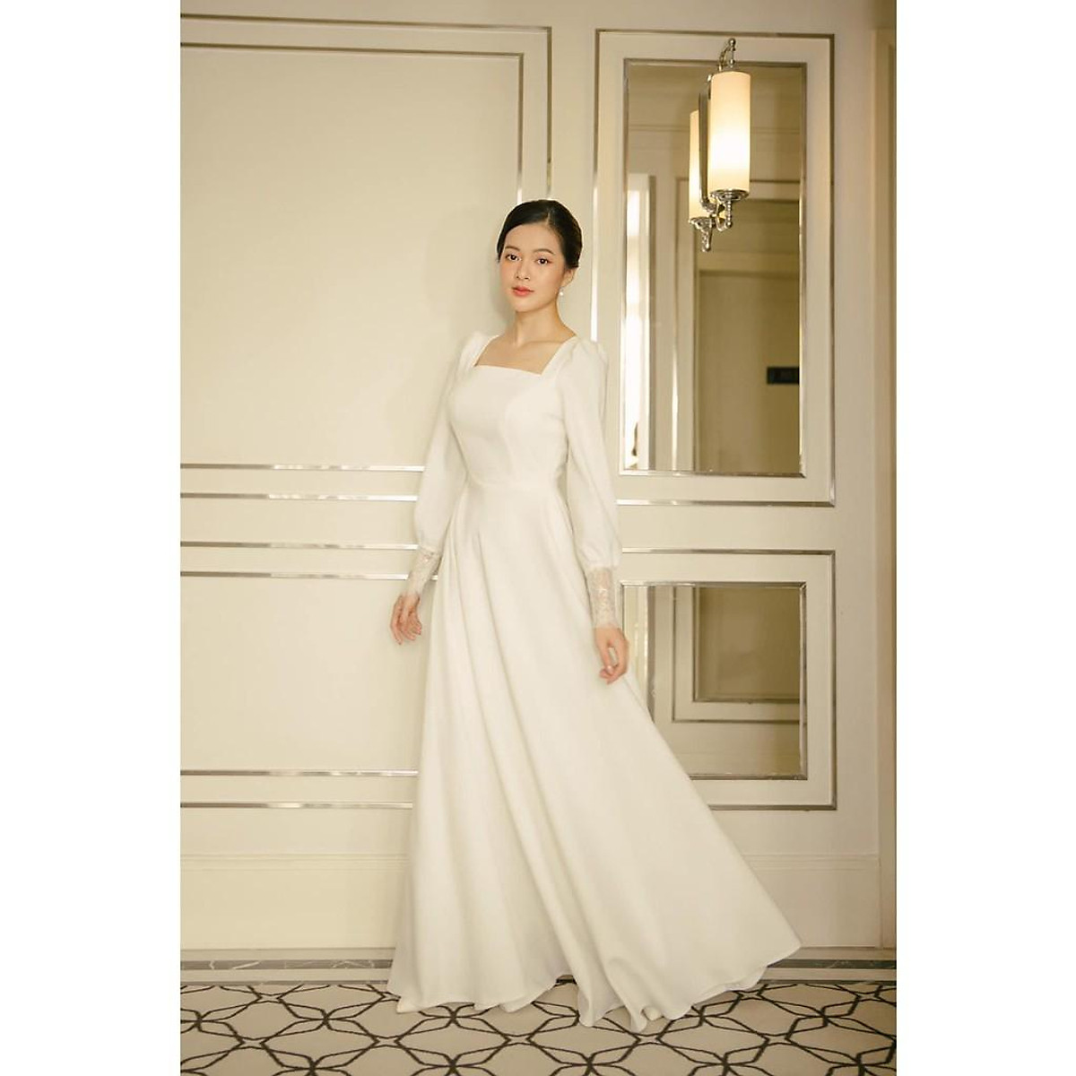 Đầm maxi thiết kế sang trọng cao cấp