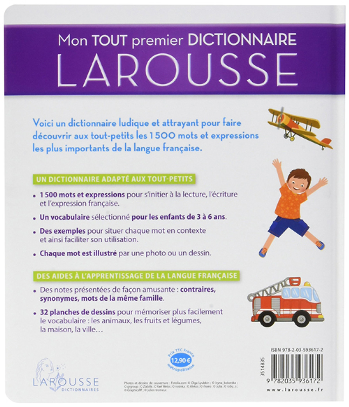 Từ điển tiếng Pháp: Mon tout premier dictionnaire Larousse