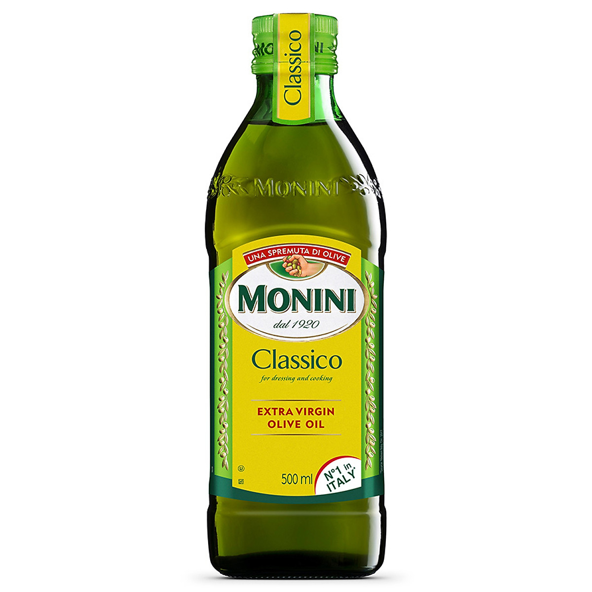 Dầu Oliu Nguyên Chất Monini Extra Virgin 500ml (Italy)