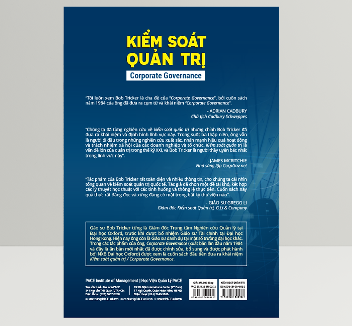 Kiểm Soát Quản Trị (Corporate Governance) - Bob Tricker - PACE Books