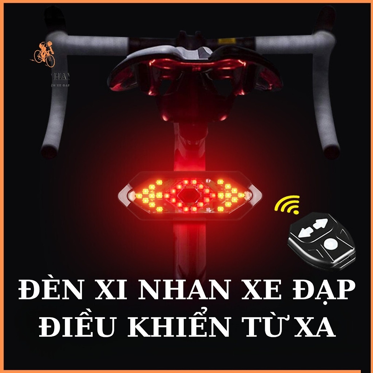 Đèn xe đạp thể thao dododios siêu sáng có còi pin sạc usb led T6 chống nước - Hàng chính hãng