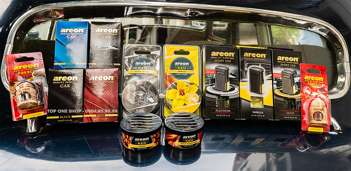 Sáp thơm ô tô hương vani – Areon Ken Vanilla (NHẬP KHẨU BULGARIA)