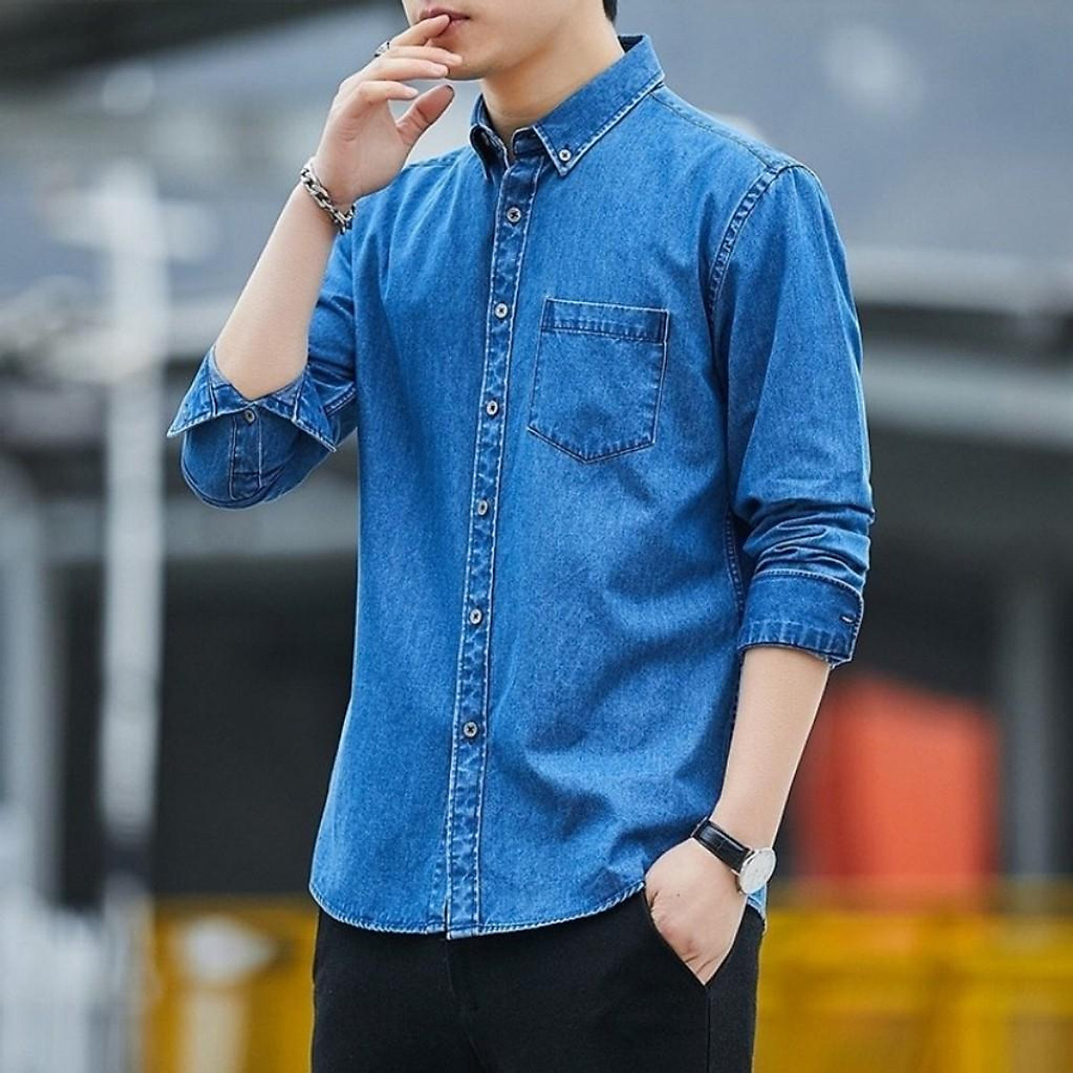 Tổng hợp Áo Sơ Mi Denim Nam Tphcm giá rẻ bán chạy tháng 52023 BeeCost #23 Tổng hợp Áo Sơ Mi Denim Nam Tphcm giá rẻ bán chạy tháng 52023 BeeCost