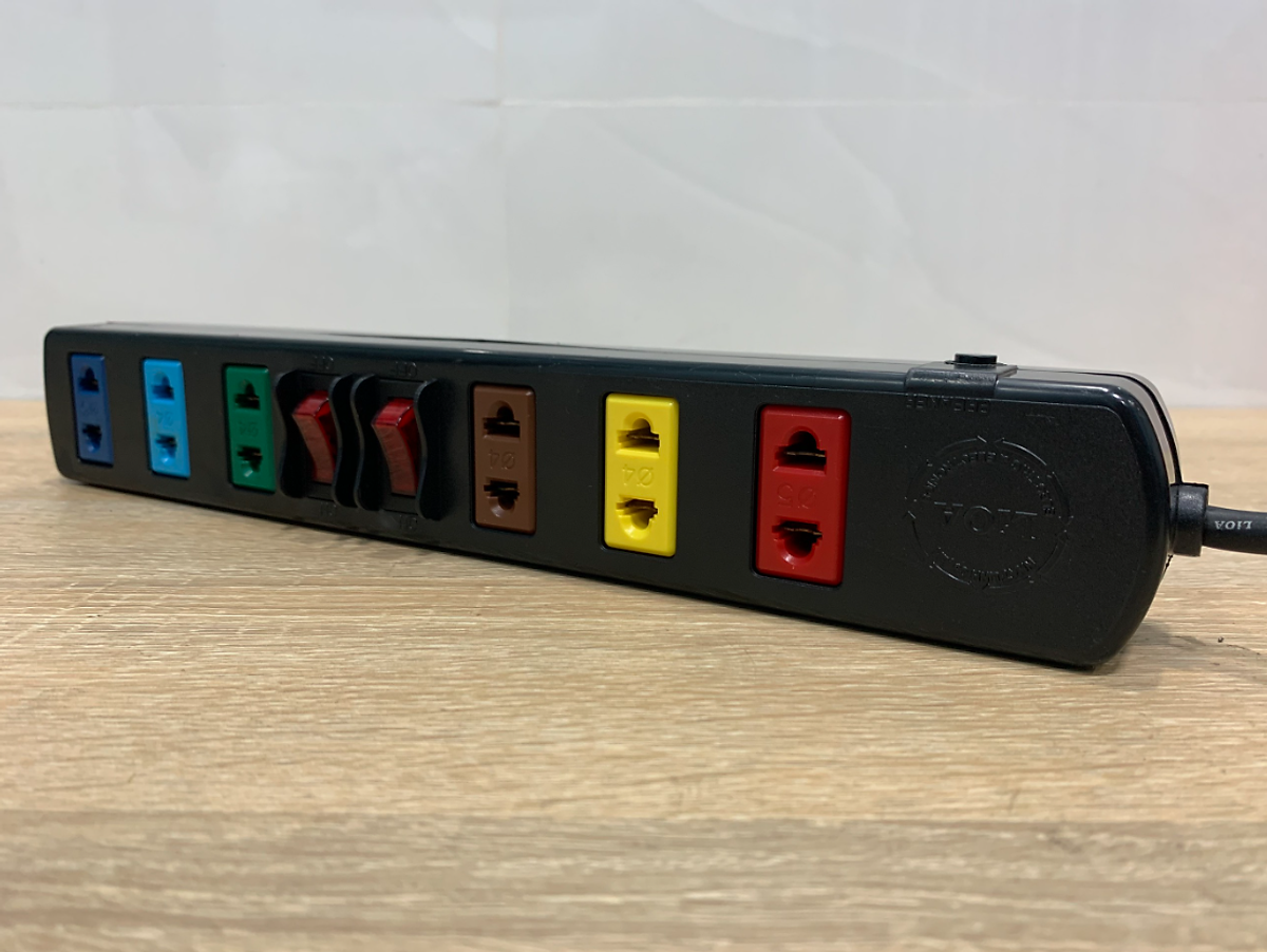 Ổ Cắm Kéo Dài 6S LIOA 6S3 (Dây 3m)