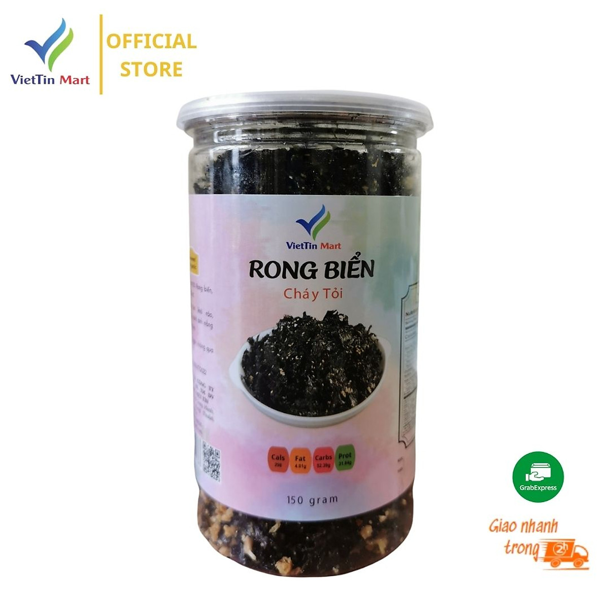 Rong Biển Cháy Tỏi Viettin Mart 150G - Thực phẩm ăn liền