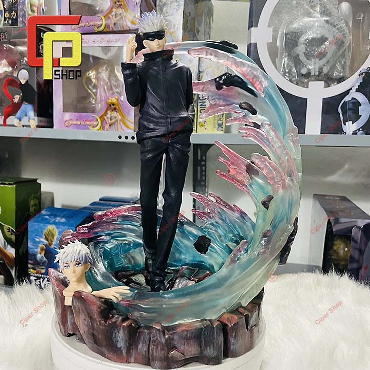 Gojo Led Figure Mô hình Gojo Satoru Led - Figure Gojo Jujutsu Kaisen - Mô hình trang trí
