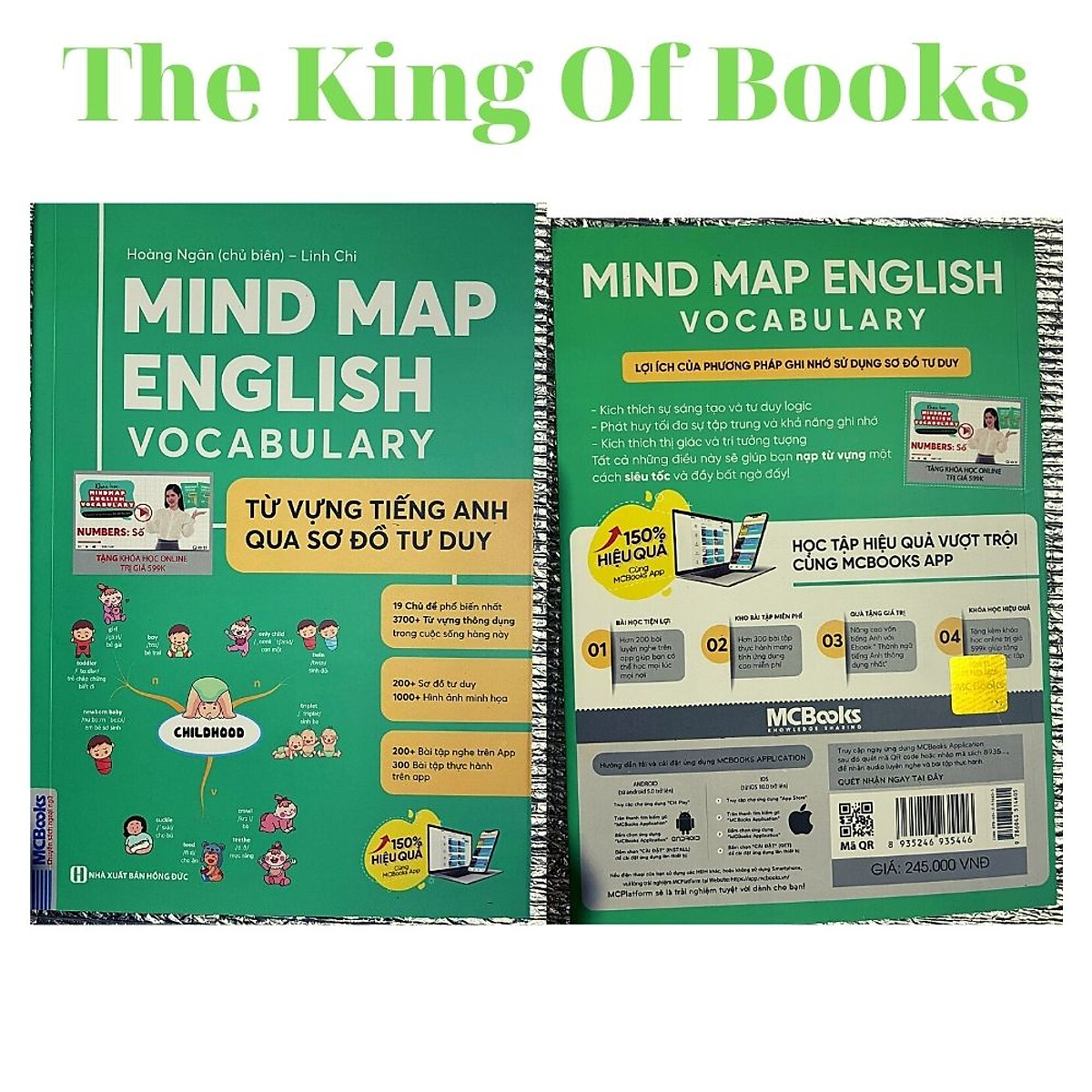 Mindmap English Vocabulary - Từ Vựng Tiếng Anh Qua Sơ Đồ Tư Duy (PHIÊN BẢN ĐẶC BIỆT 2022) - Kèm khóa học chi tiết