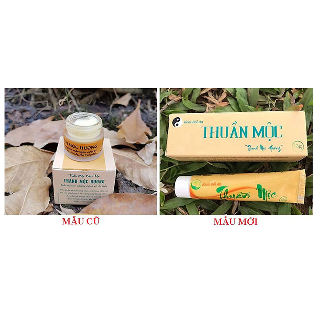 Kem bôi da Thuần Mộc 13g giảm bong tróc, mẩn ngứa, dị ứng da...