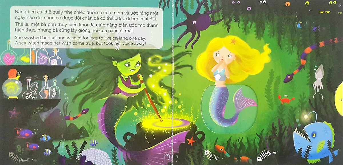 Sách Chuyển Động - First Stories - The Little Mermaid – Nàng Tiên Cá