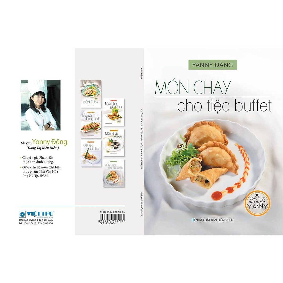 Sách - 30 Công Thức Nấu Ăn Của Yanny - Món Chay Cho Tiệc Buffet (YANNY ĐẶNG)