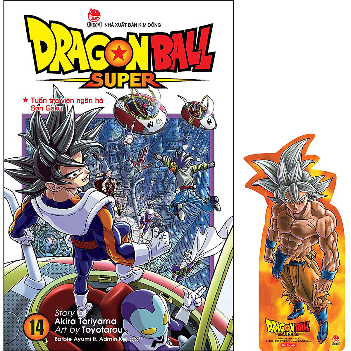 Dragon Ball Super Tập 14: Tuần Tra Viên Ngân Hà Son Goku [Tặng Kèm Bookmark Nhân Vật]
