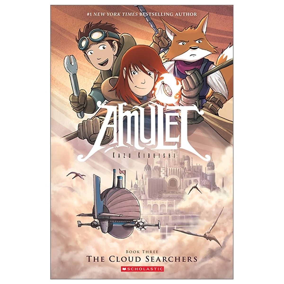 Amulet Book 3 : The Cloud Searchers (Graphic Novel)