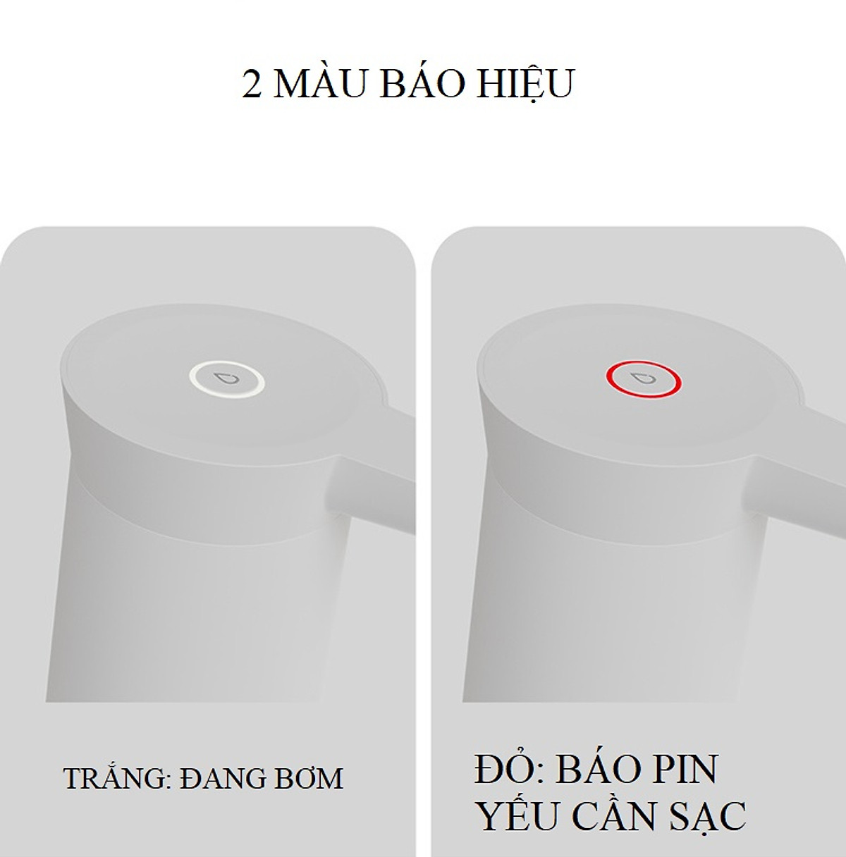 Vòi bơm nước tự động Sothing Xiangwu DSHJ-S-2004 dung tích 2000mAh, tương thích mọi loại bình nước- Hàng chính hãng