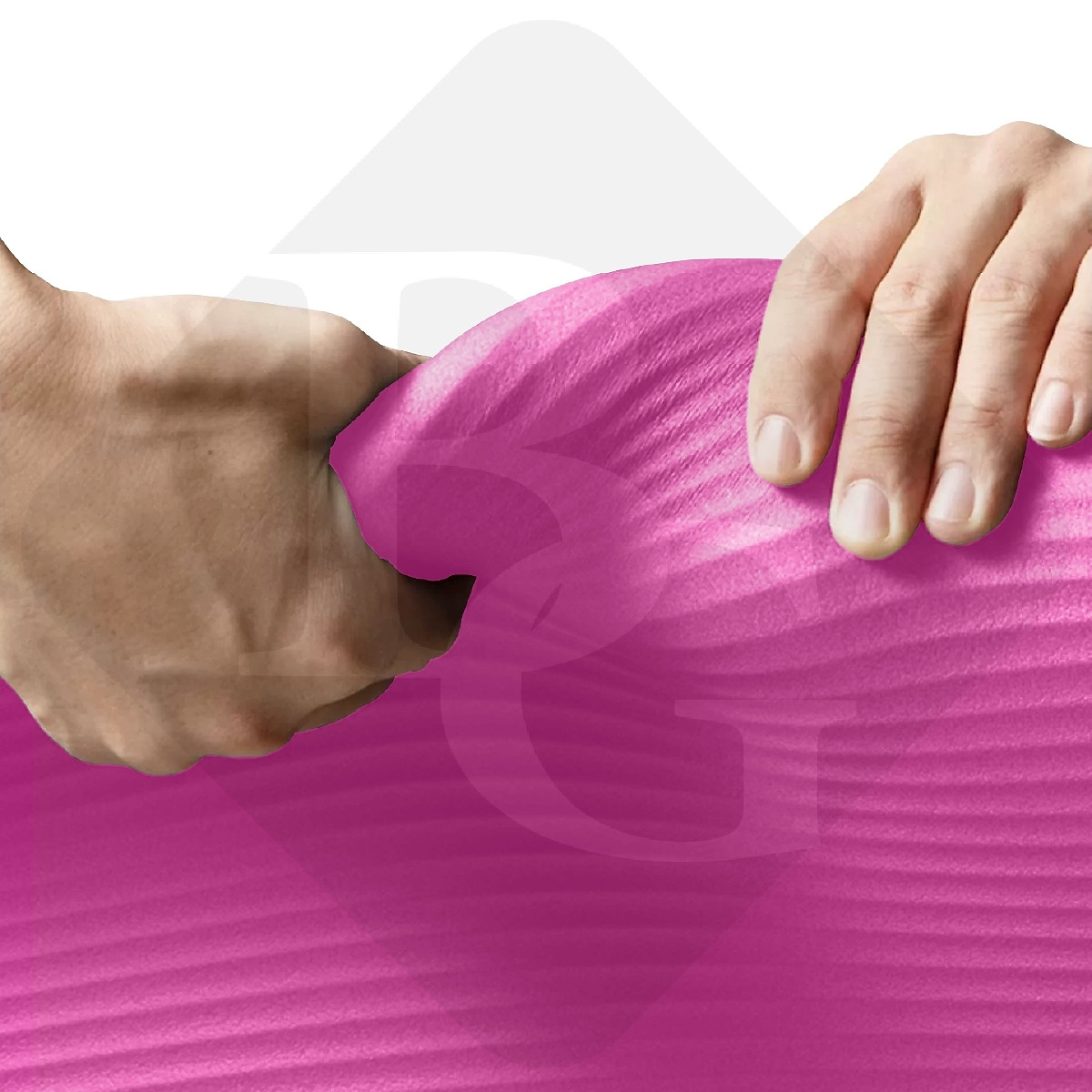 BG Thảm tập Yoga,GYM chuyên dụng dày 10mm cao su NBR nguyên khối, độ đài hồi tốt, chống lún, Chống trơn trượt, độ bám cao, ngăn ngừa hôi và ẩm mốc (hàng nhập khẩu)