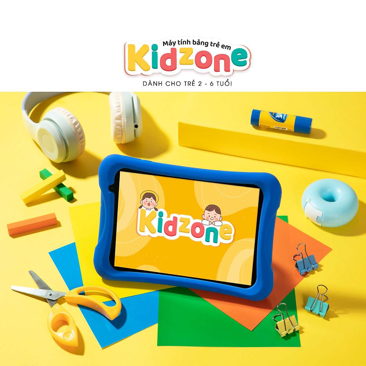Tablet Giáo dục Masstel Kidzone - Hàng chính hãng - Tặng gói học NEXTA TIỂU HỌC + ICANKID + KHAN KIDS