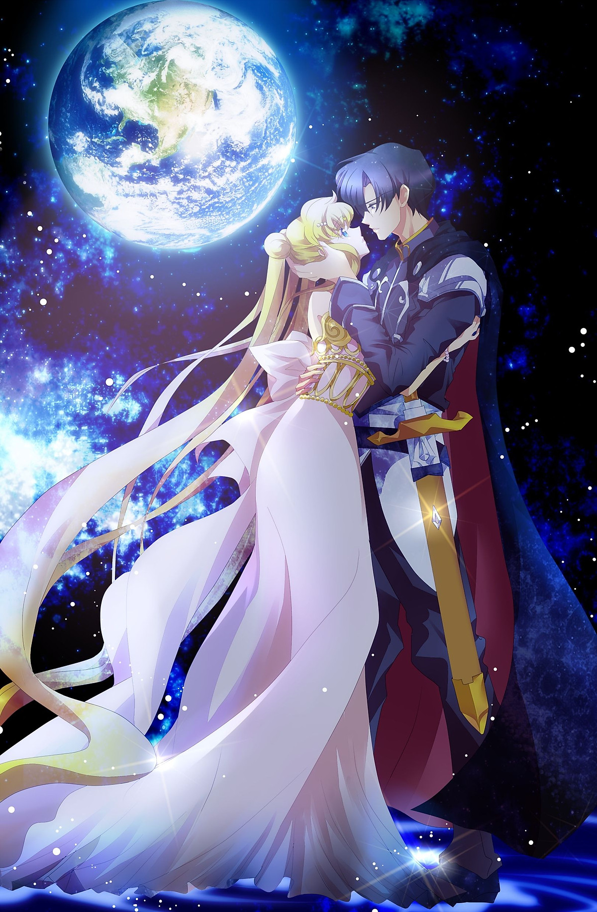 Wallpaper Sailor Moon Tsukino Usagi Girl Wings Pose  Wallpaperforu