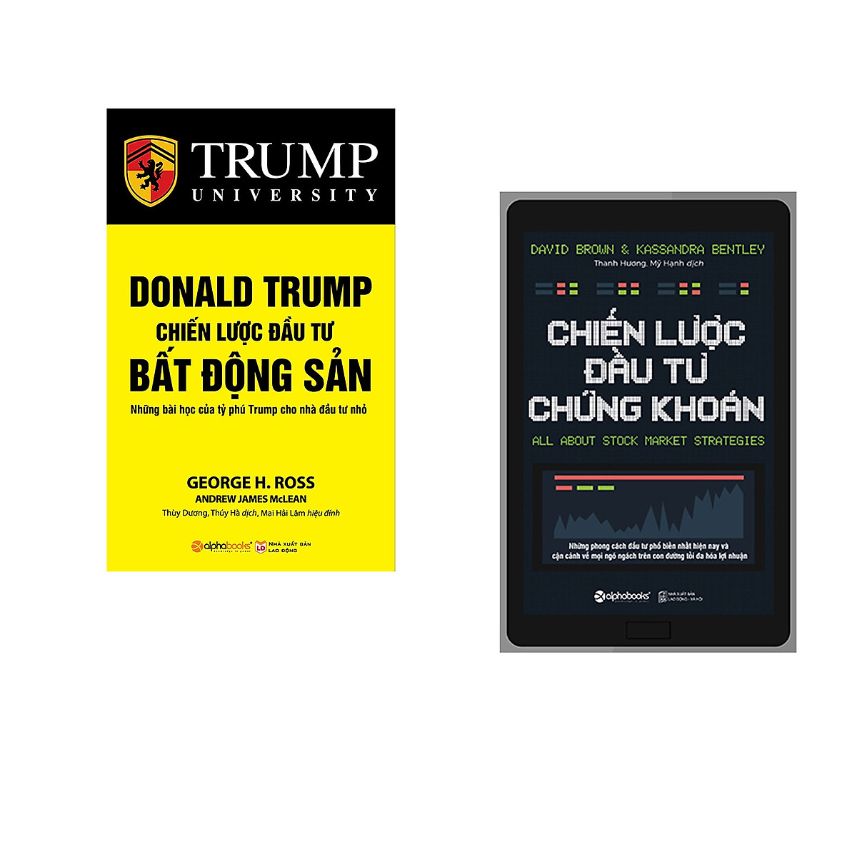 Combo 2 cuốn sách: Donal Trump - Chiến Lược Đầu Tư Bất Động Sản + Chiến Lược Đầu Tư Chứng Khoán