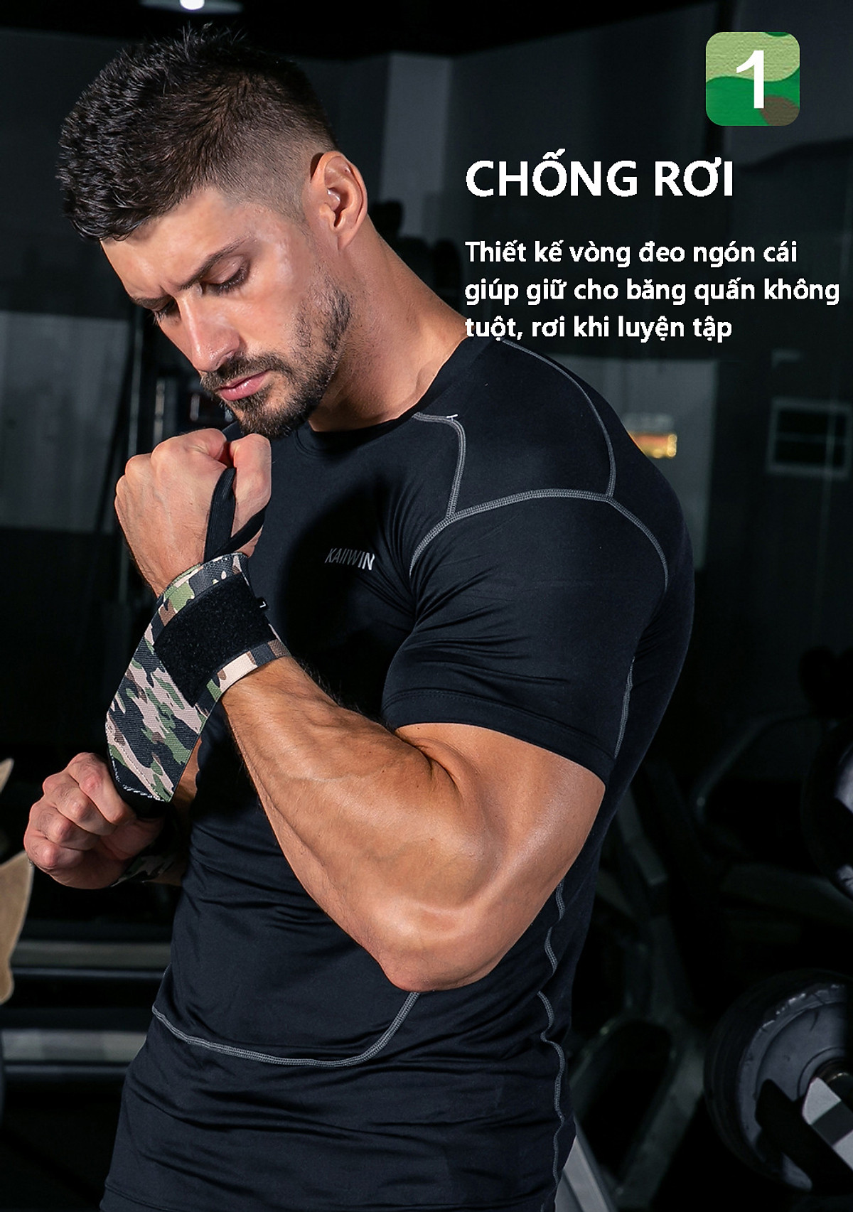 Băng quấn bảo vệ cổ tay tập gym yoga street workout wrist tránh chấn thương cổ tay , tăng khả năng vận động CLEACCO - Hàng chính hãng BORO SPORT