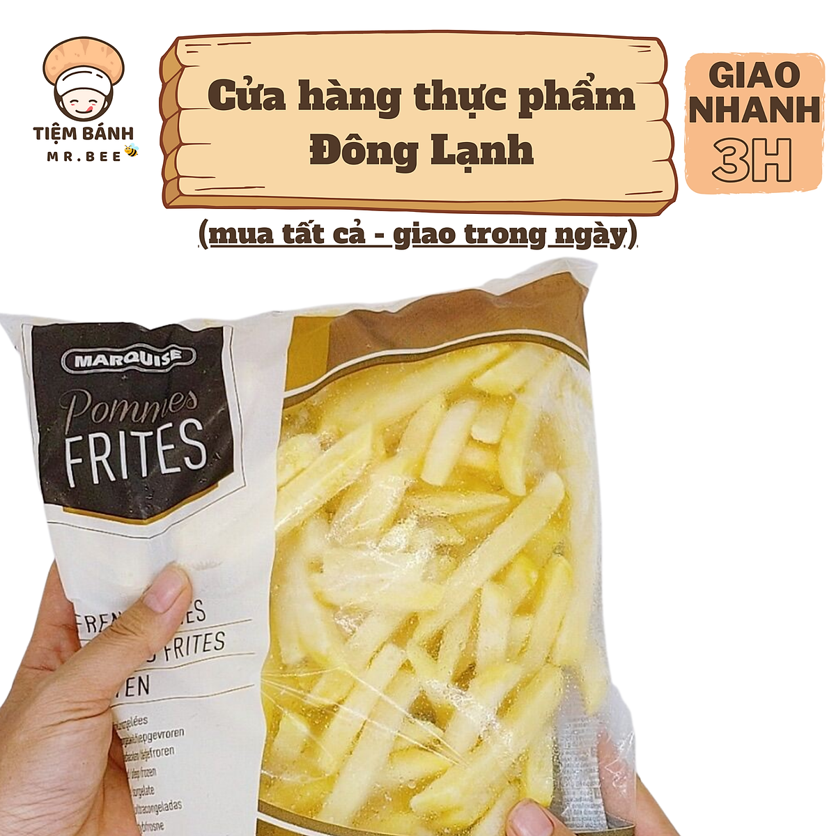 Chỉ giao HCM] – Khoai Tây Chiên Marquise Fries.– 1kg - Rau củ quả ...